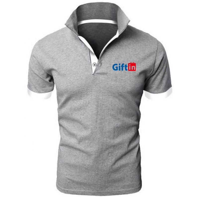 China Cheap price Wholesale Polo Shirts Manufacturers - 2019 New OEM printed short sleeve formal custom 100% cotton polo t shirt Shirts for Men – Gift