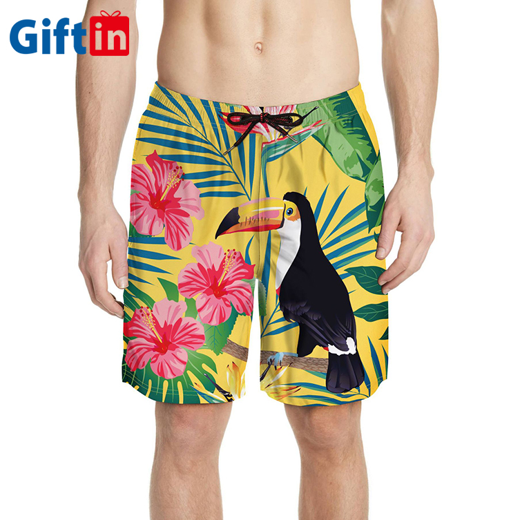 High Quality for Marathon Finisher Shirt - Custom Design Your Own Sublimation Boardshorts Beachwear Men Swimming Trunks Board Shorts – Gift