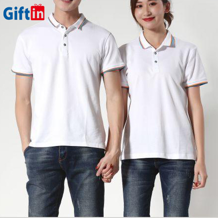 OEM/ODM Supplier Custom Embroidered Polo Shirts - Polo shirt men customized logo plain cotton custom mens golf clothes polo t shirts  – Gift