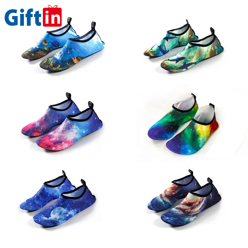China wholesale Dye Sublimation Shirt Printing - China Made Adult Unisex proof Outdoor Swimming Soft sepatu Beach Diving aqua water sports shoes for Women, Men & Kids – Gift