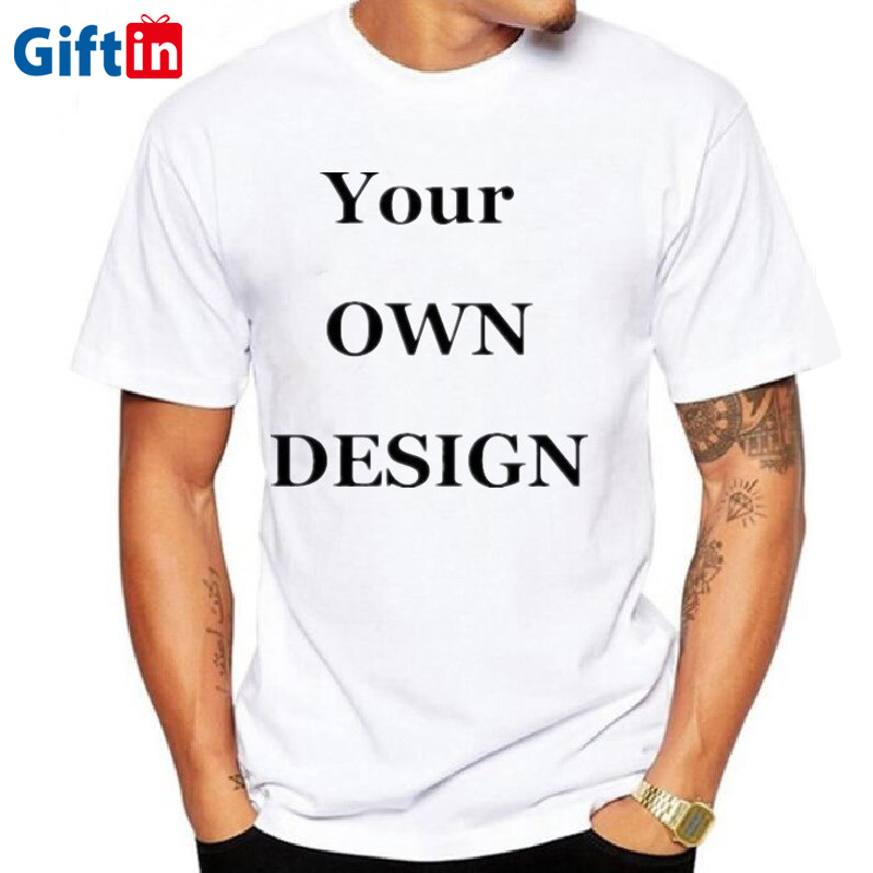 Wholesale Price White Hoodie - China Factory Wholesale High Quality Custom mens tshirt with logo custom printed t shirt – Gift