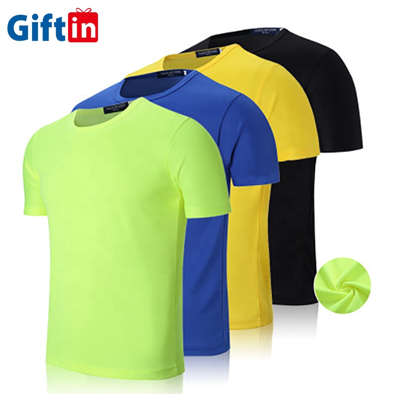 China New Product Wholesale Clothing Distributors - 2019 New wholesale Promotion Gym Clothes Unisex Blank Dry Fit T Shirt Breathable Spring Summer Sport 100% Polyester T Shirt – Gift