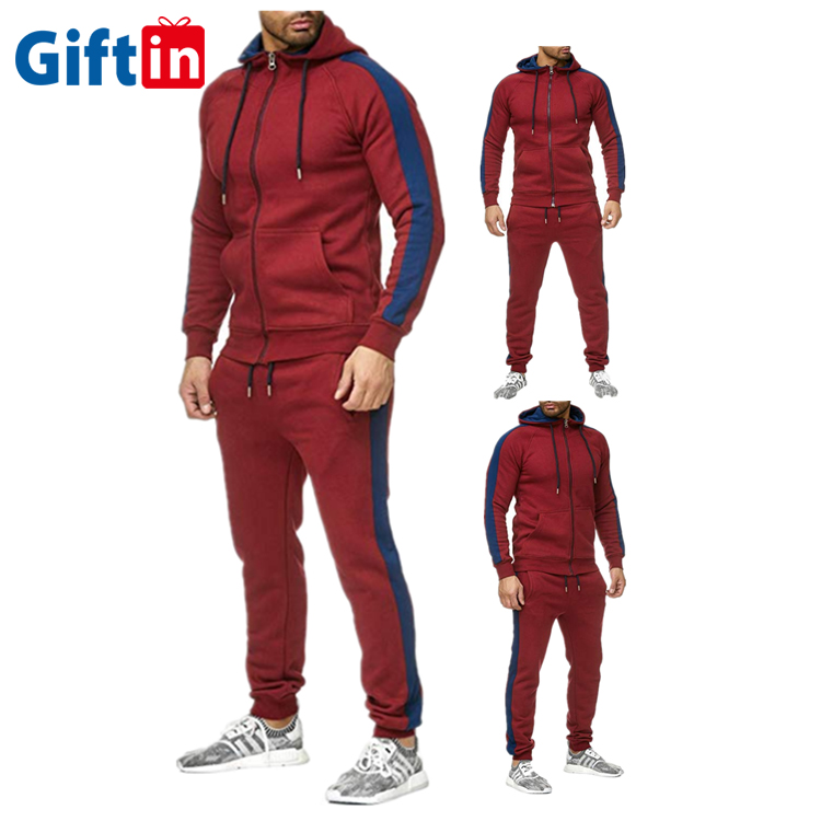 OEM Manufacturer Polo Shirts With Logo Embroidered - Wholesale Two Piece Set Custom Soccer Suits Jogger Set Velour Mens Tracksuits For Men – Gift
