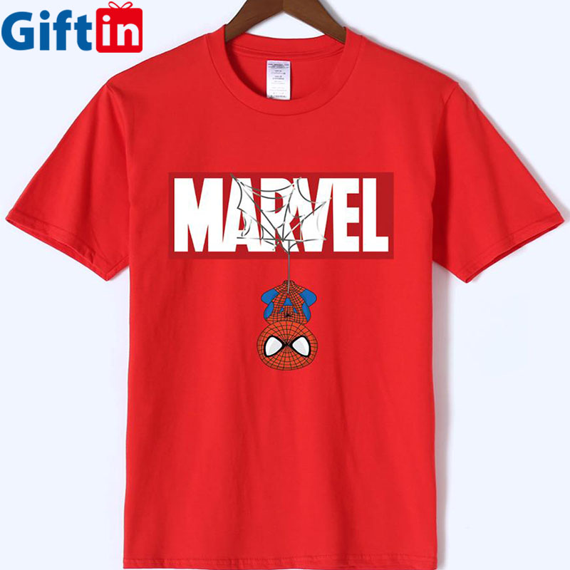 PriceList for Logo Polos -  tops tees Top quality Casual men tshirt marvel t-shirts for men cotton short sleeves men’s t shirts – Gift