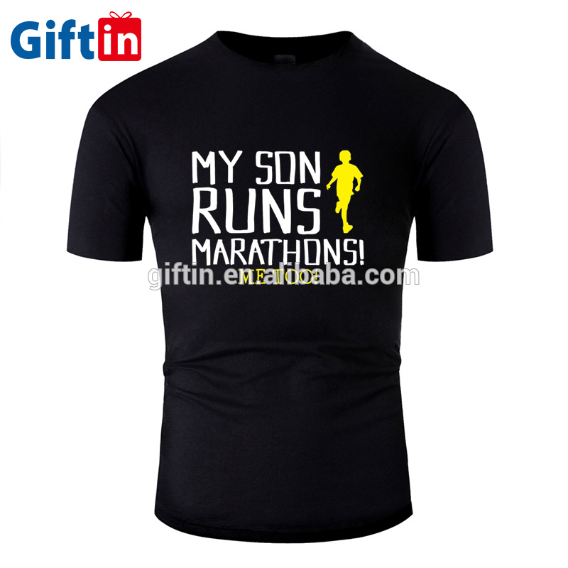 Chinese Professional Dri Fit Tee Shirts - Custom Quick Sublimated Breathable Tee Shirts Men Marathon Running Dry Fit T Shirt  – Gift