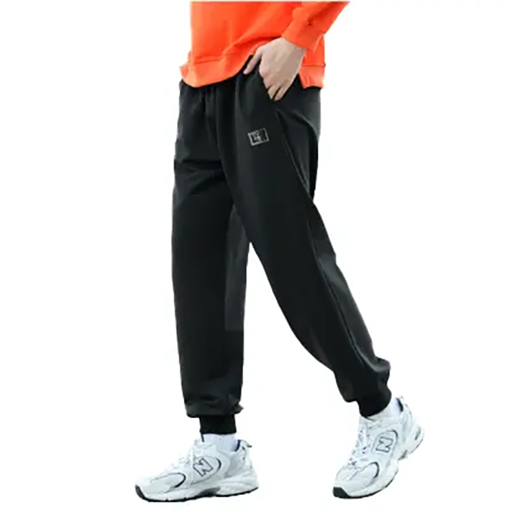 factory customized Polo With Design - 100% Polyester Terry Elastic Waistband Drawstring Legging Fashion Style Rib Tight Ankle Jogger Pants Unisex – Gift