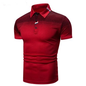 Engros Mænd Polo Shirts Factory New Fashion Kortærmet T-shirt til Mænd Sport