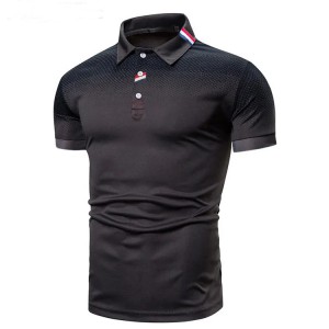 Оптовые мужские рубашки поло, заводская новая модная футболка с коротким рукавом для мужчин, спорт