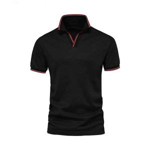 Polo d'impression brodé avec Logo personnalisé, 100% coton et Polyester, uniforme de Golf pour hommes, vente en gros