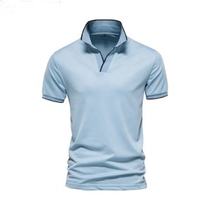 Großhandel mit individuellem Logo, gesticktem Druck-Polo-T-Shirt, einheitliche Golf-Polo-Shirts für Herren aus 100 % Baumwolle und Polyester