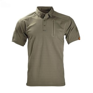 Camiseta personalizada de batalha de combate, camiseta camuflada ao ar livre, secagem rápida, logotipo personalizado, camisa polo tática masculina preta