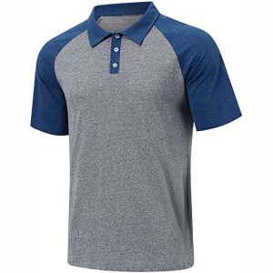 Quick Dry Polo shirts til mænd Arbejdstøj