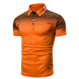 Großhandel Herren Poloshirts Fabrik Neue Mode Kurzarm T-Shirt für Herren Sport