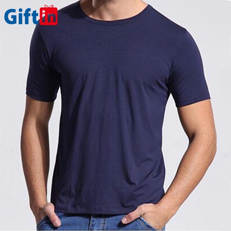 Cheap price Marvel Sweatshirt - Cheap price bamboo shirt 95%fiber bamboo 5%spandex o neck mens t shirt printing custom bulk drop shipping  – Gift
