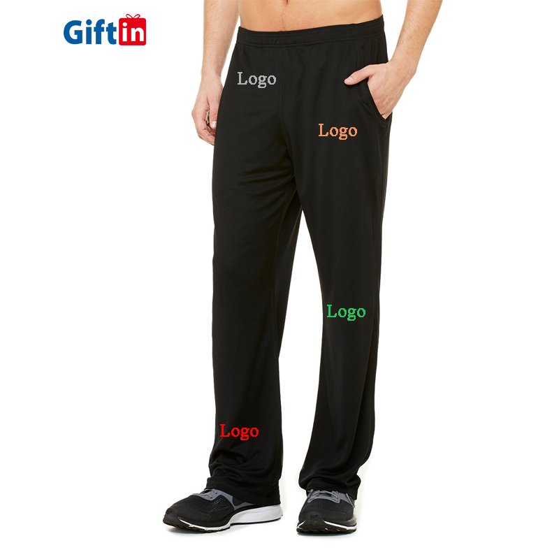 Super Purchasing for Sublimation Sports T Shirts - Male Mens Custom Slim Fit Plus Size Beige Logo Pocket Tapered Skinny Body Sweatpants – Gift