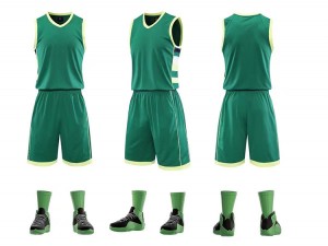 Basketballuniform Sportstøj Udendørs tilpasset ungdomsbasketballuniform