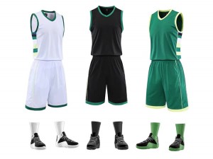 ملابس كرة السلة الموحدة ملابس رياضية في الهواء الطلق مخصص زي كرة السلة للشباب