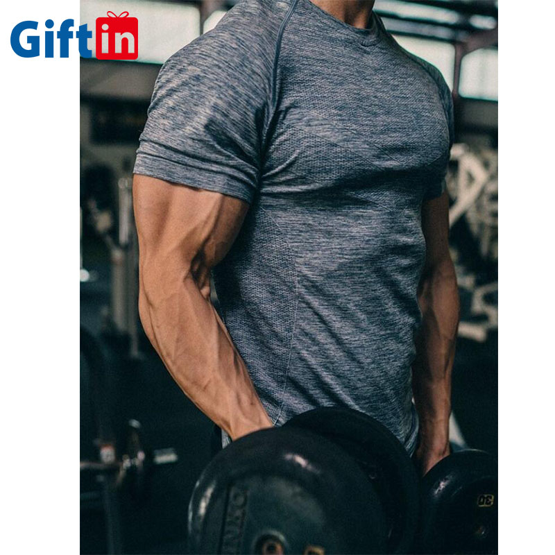 Super Lowest Price Personalized Sweatshirts - Breathable workout tshirt New arrival Wholesale Cotton Custom Man’s sport T-shirt – Gift
