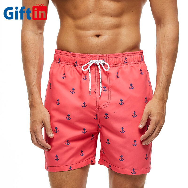Free sample for Make Your Own Tshirts - Factory Supply Swim Trunks With Underpants Beachwear Casual Men Beach Shorts custom Quick Dry Swimwear mens board shorts – Gift