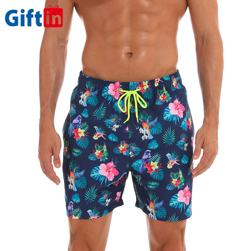 Low price for Embroidered Workwear - 2020 Building Swimming Beachwear Quick Dry OEM men’s shorts Casual Swimwear  custom Printing Women’s Board Shorts – Gift