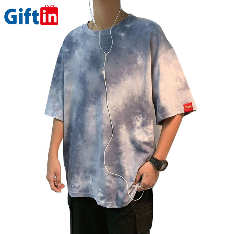 Wholesale Discount Custom Polo Design - 2020 Streetwear Hip Hop Tie Dye Tshirt High Quality Custom Printing Fashion T-shirt Tie Dye t Shirts Oversized Mens – Gift