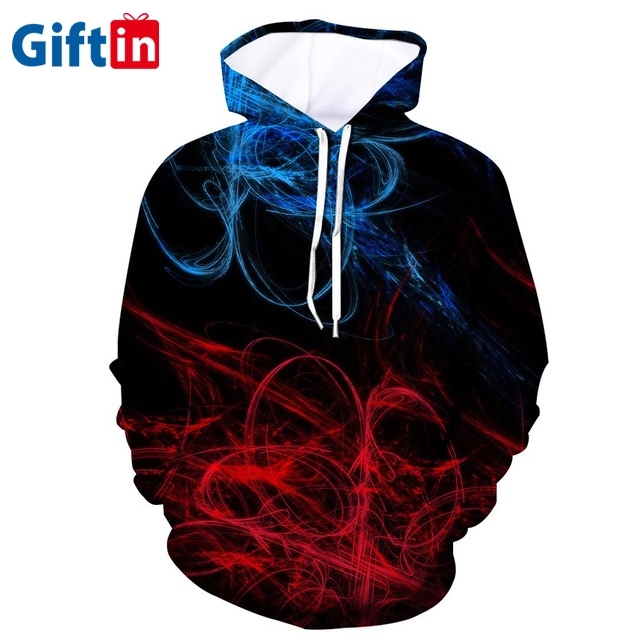 Reasonable price Personalized Shirts - Wholesale Men’s 100% Polyester Custom Your Own Design 3D Printed Sublimation Hoodies  – Gift