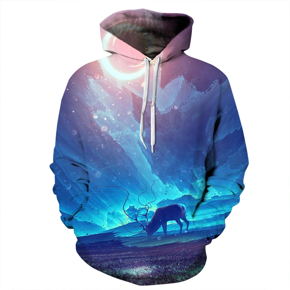 2019 Latest Design Promotional Polo Shirts -  2020 full dye sublimation hoodies Wholesale custom multi color Sweatshirts Sublimation 3D Printed Oversized Hoodies  – Gift