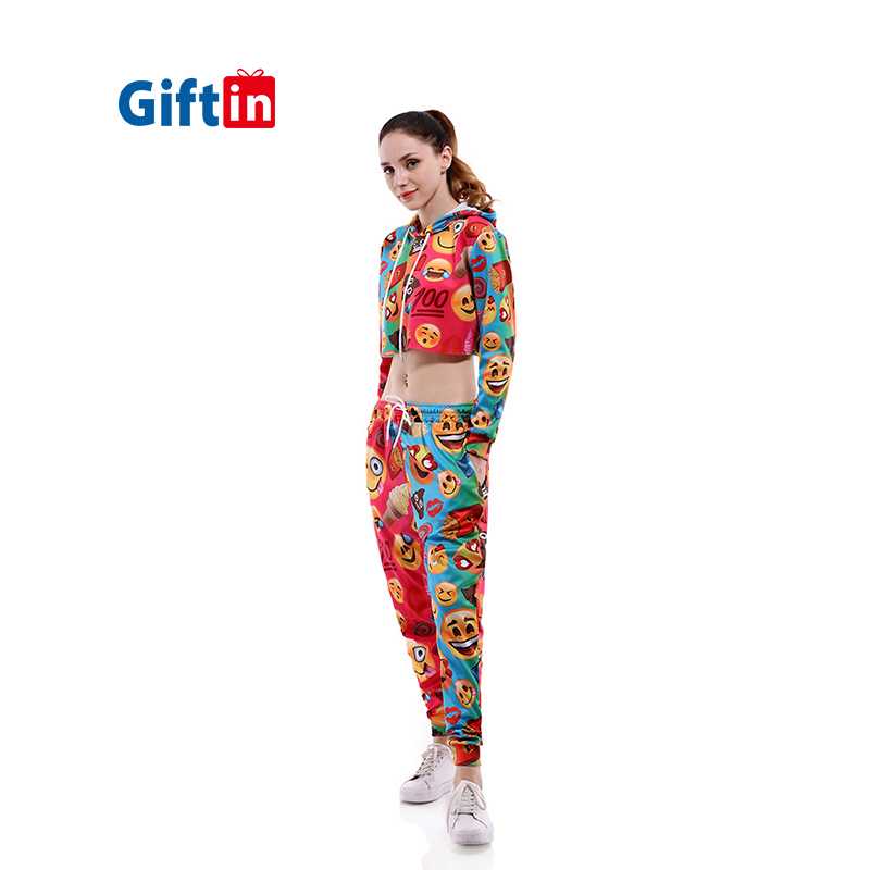 Discount wholesale Embroidered Sweatshirt Mens - Two Piece Women Outfits Clothing Jumpsuit Plus Size Active Custom Tracksuit Set Women – Gift