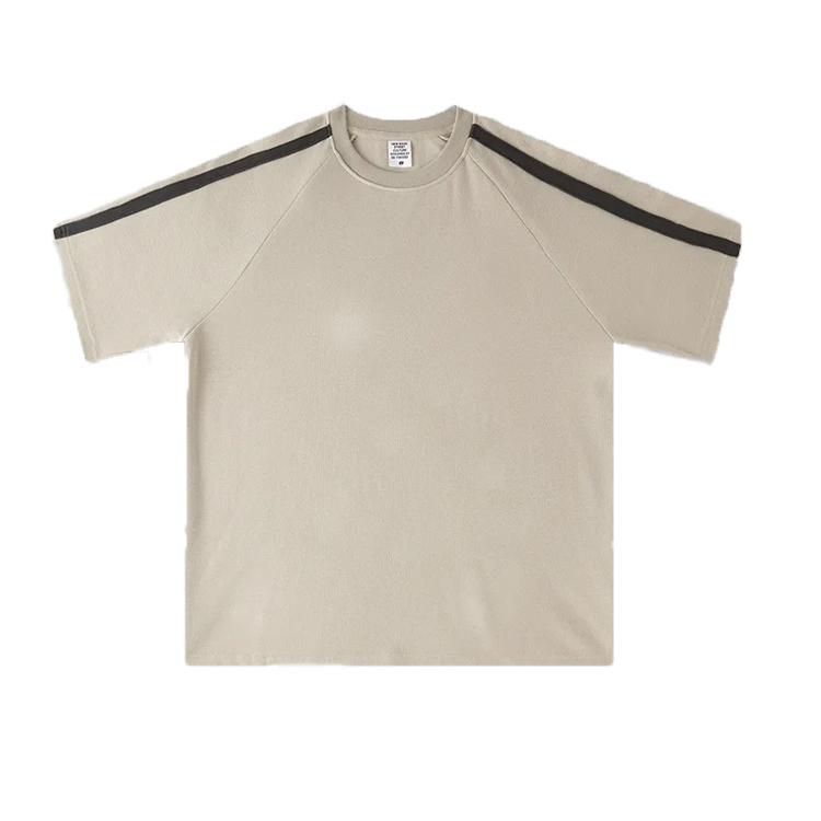 Factory source Disney Sweatshirts - High Quality Streetwear Styles Custom 360g Waffle Color Block Heavyweight T-Shirt Unisex Couple T-Shirts – Gift