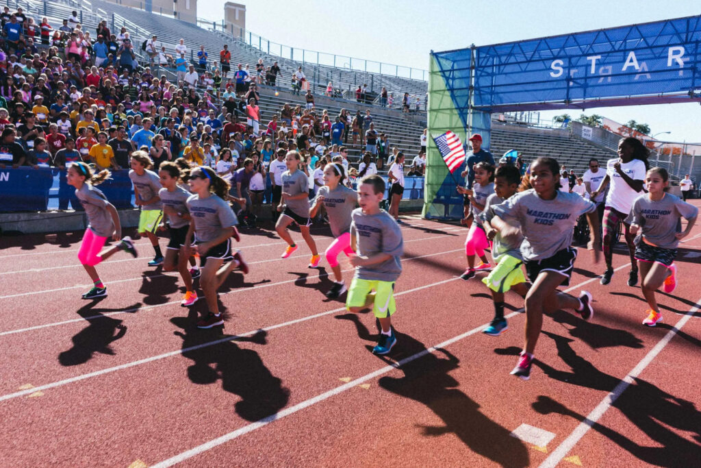 kids running events