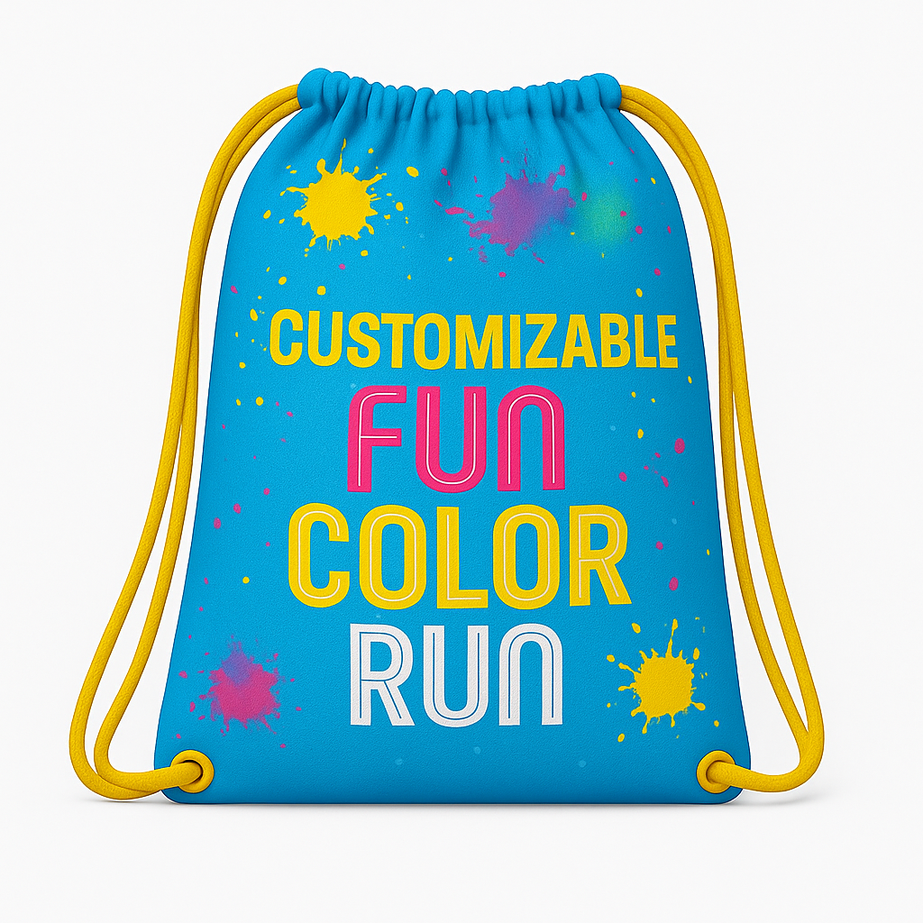 drawing bags running