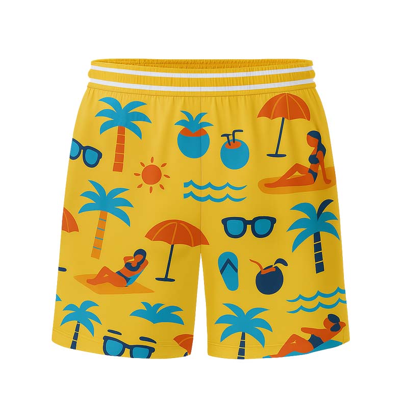 polyester shorts