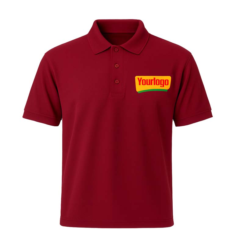 polo with embroidery logo